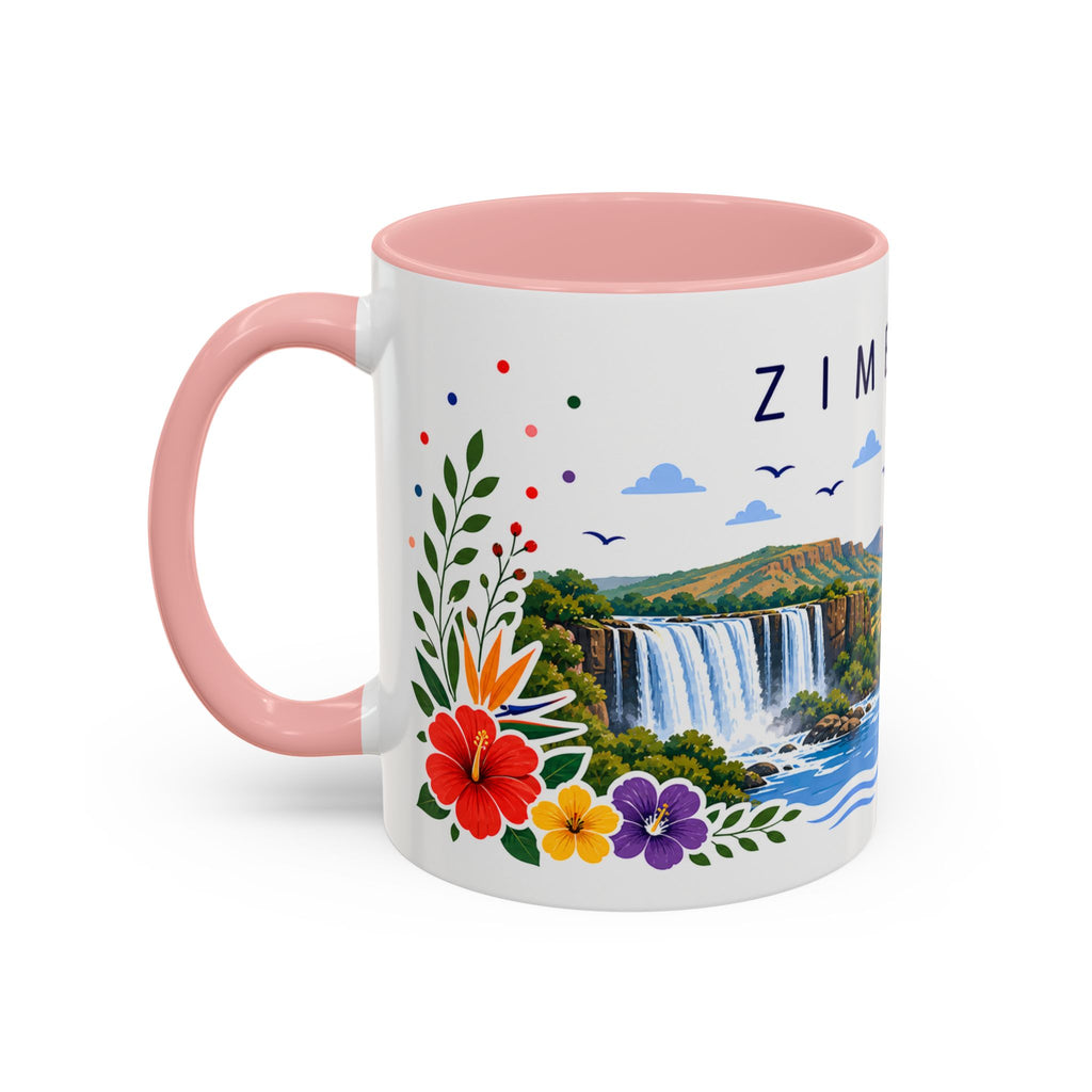 Zimbabwe Coffee Mug | Travel Souvenir Accent Mug | Place Gift Ceramic Cup 11oz 15oz