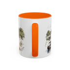 Loire Valley Mug, France Travel Souvenir, Bucket List Gift, Accent Ceramic Coffee Mug 11oz 15oz