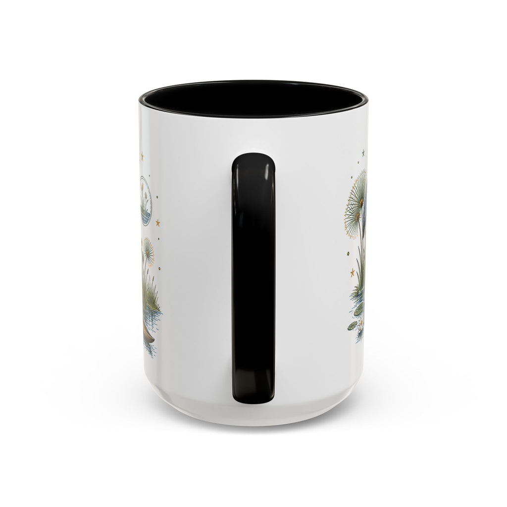 Okavango Delta Coffee Mug | Travel Destination Souvenir Gift | Accent Color Ceramic 11oz 15oz