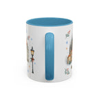 Prague Christmas Mug | Watercolor Travel Souvenir | Holiday Gift | Accent Ceramic Coffee Cup 11oz 15oz