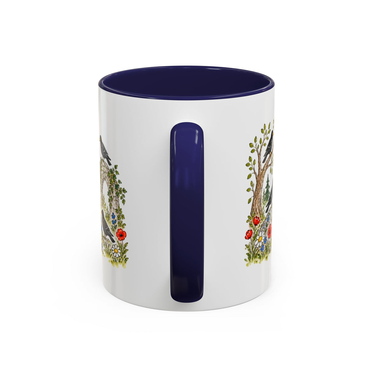 The Seven Ravens Mug | Storybook Fairy Tale Accent Coffee Mug | EveryLegend