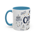 Congrats Graduate Coffee Mug | Class of 2026 Graduation Gift | Accent Color Ceramic 11oz 15oz