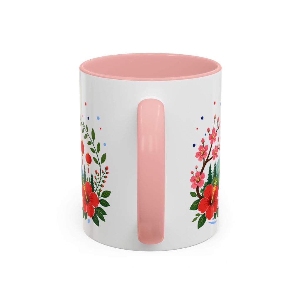 Taiwan Coffee Mug | Travel Souvenir Accent Mug | Place Gift Ceramic Cup 11oz 15oz