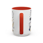 The Tassel Was Worth the Hassle Coffee Mug | Funny Graduation Gift 2026 | Accent Color Ceramic 11oz 15oz