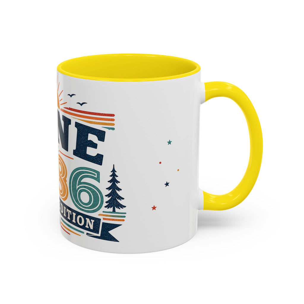 Custom Retro Birthday Mug | Personalized Month Year Gift (11oz 15oz)