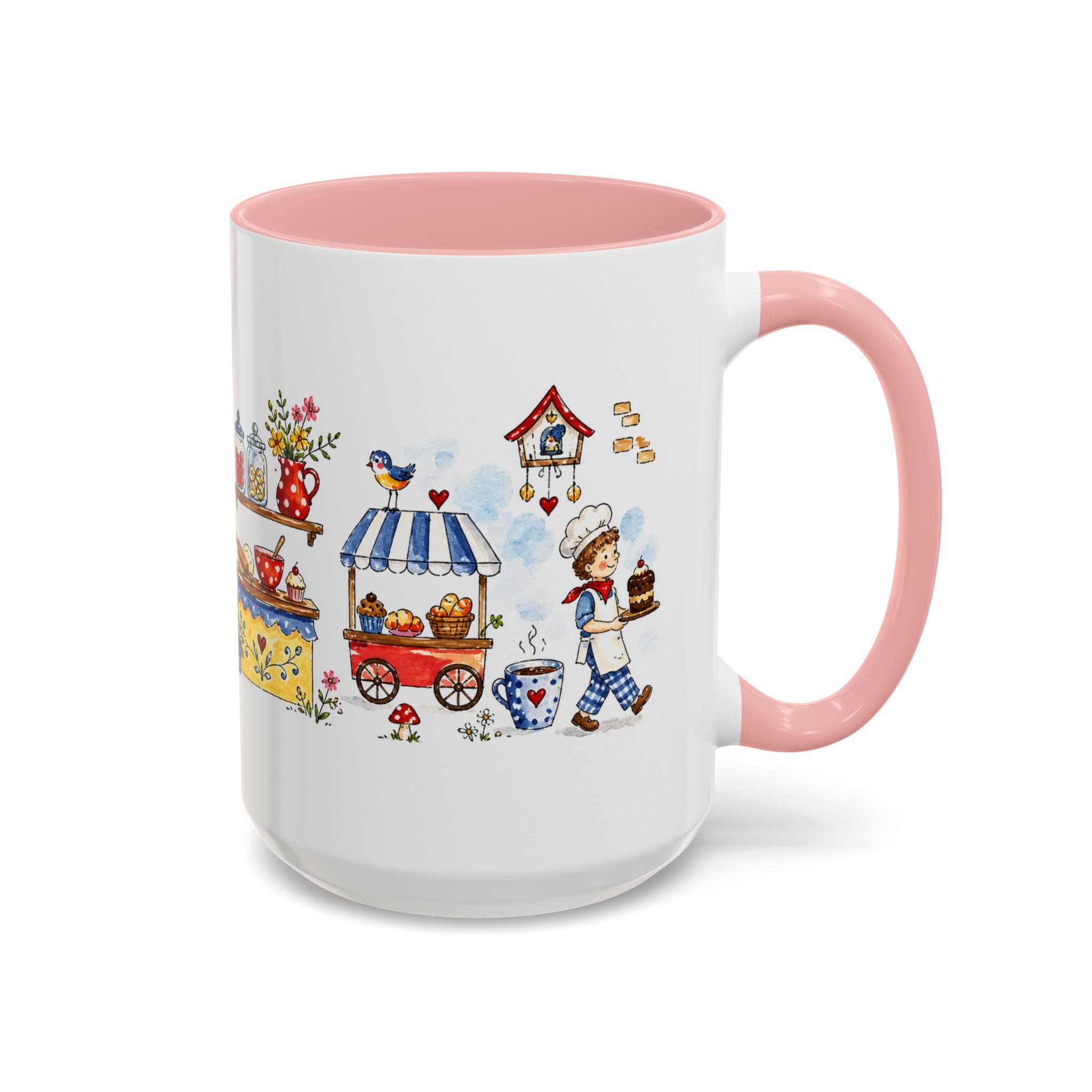 Cozy Bakery Village Mug | Storybook Pastry Accent Coffee Mug | EveryLegend