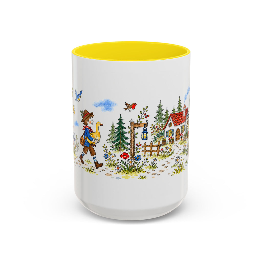 The Golden Goose Mug | Storybook Fairy Tale Accent Coffee Mug | EveryLegend