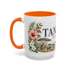 Tanzania Home Country Mug | Moving Away Gift | Long Distance Friendship | 11 oz 15 oz Accent Mug
