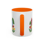Amsterdam Coffee Mug | Netherlands Travel Souvenir | Porcelain Decal City Gift | 11oz 15oz Accent Mug