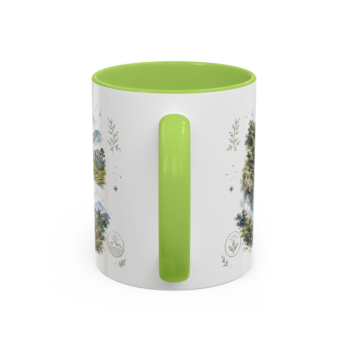 Ella Highlands Mug, Sri Lanka Travel Souvenir, Bucket List Gift, Accent Ceramic Coffee Mug 11oz 15oz