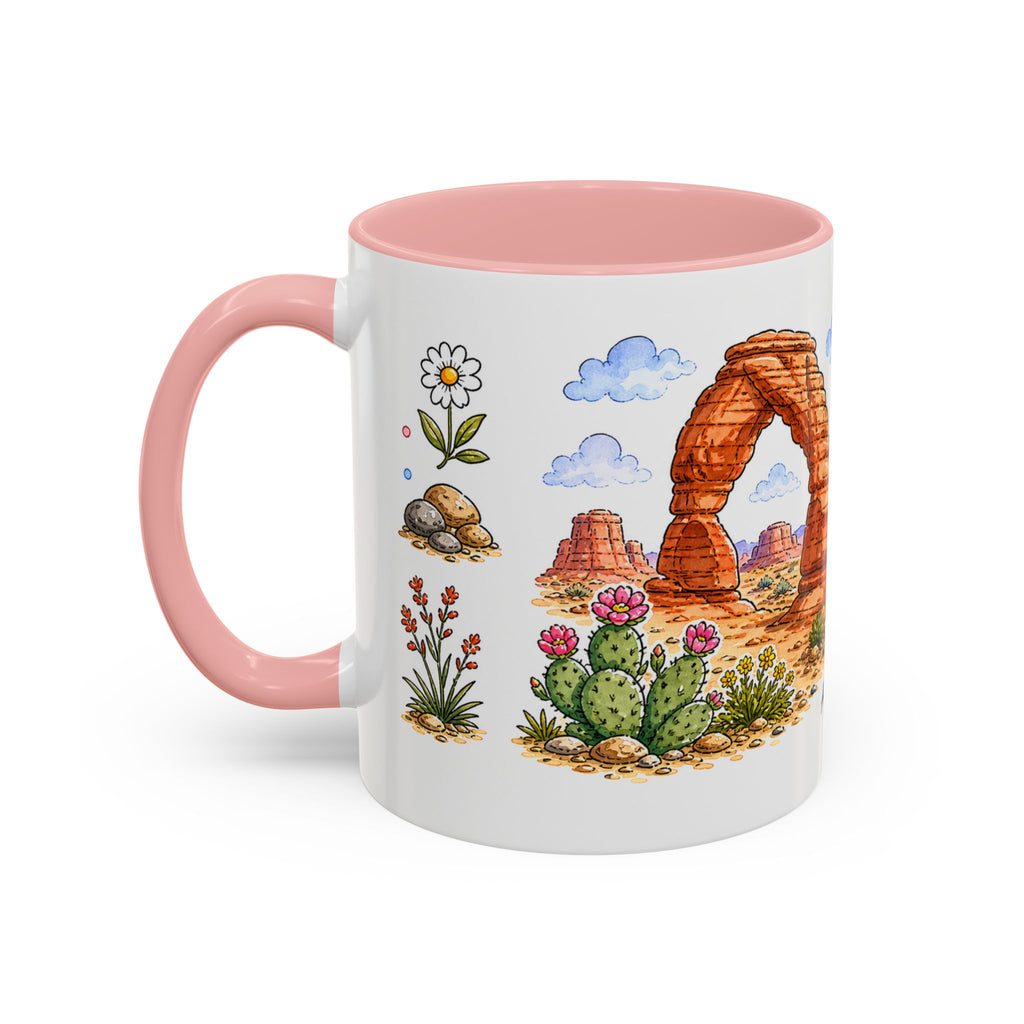 Arches National Park Mug | US Travel Souvenir Accent Coffee Mug | 11oz 15oz Ceramic Cup