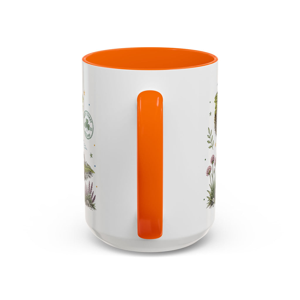 Irish West Coast Coffee Mug | Travel Destination Souvenir Gift | Accent Color Ceramic 11oz 15oz