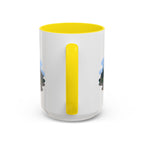 Lassen Volcanic National Park Coffee Mug | Solid Color Block Park Souvenir | 11oz 15oz Accent Mug