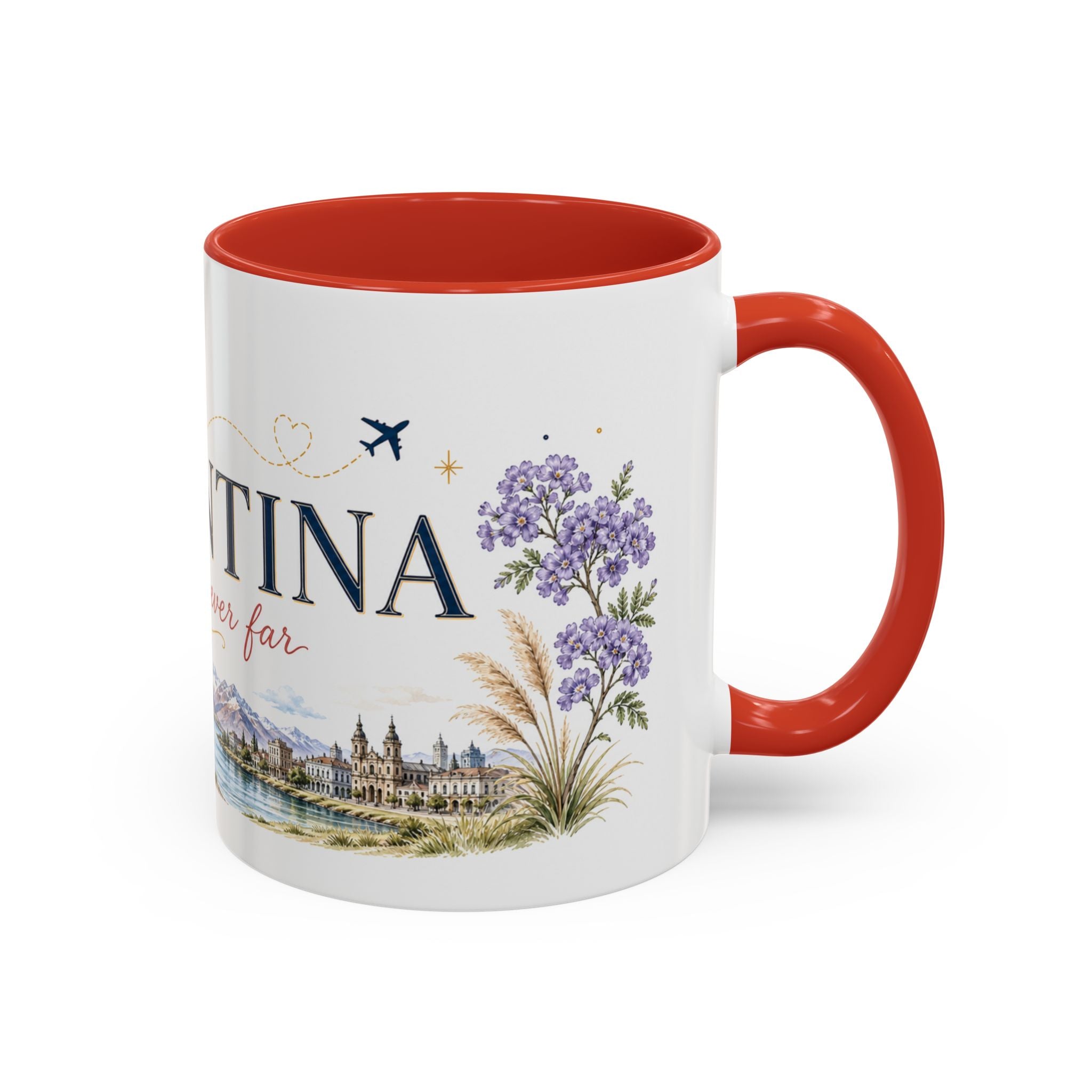Argentina Home Country Mug | Moving Away Gift | Long Distance Friendship | 11 oz 15 oz Accent Mug