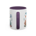 Great Barrier Reef Coffee Mug | Travel Destination Souvenir Gift | Accent Color Ceramic 11oz 15oz