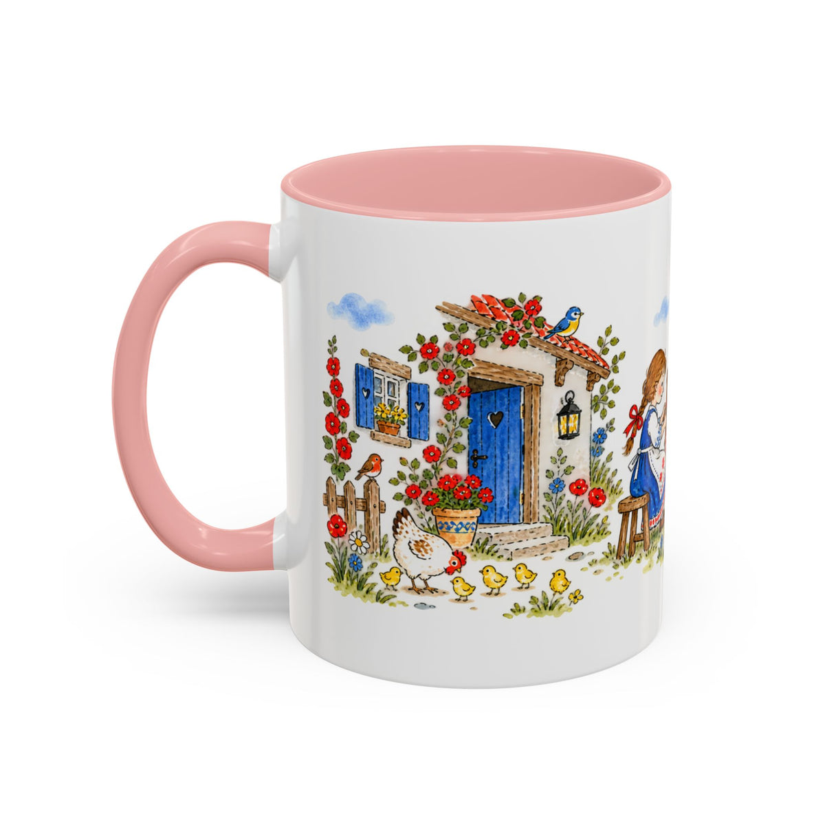 Spindle Shuttle and Needle Mug | Storybook Fairy Tale Accent Coffee Mug | EveryLegend