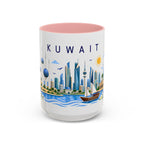 Kuwait Coffee Mug | Travel Souvenir Accent Mug | Place Gift Ceramic Cup 11oz 15oz