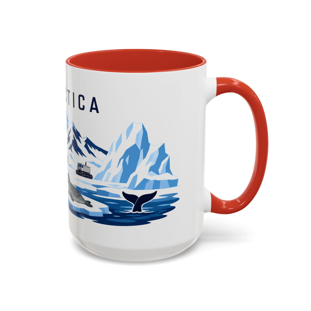 Antarctica Coffee Mug | Travel Souvenir Accent Mug | Country Gift Ceramic Cup 11oz 15oz