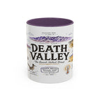 Death Valley National Park Coffee Mug | California Desert Hiking Camping Gift | Accent Color Ceramic 11oz 15oz