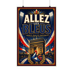 France World Cup Poster | Rally Fan Art Print | 2026 Soccer Wall Decor