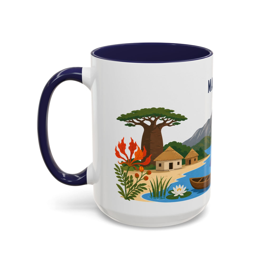 Malawi Coffee Mug | Travel Souvenir Accent Mug | Country Gift Ceramic Cup 11oz 15oz