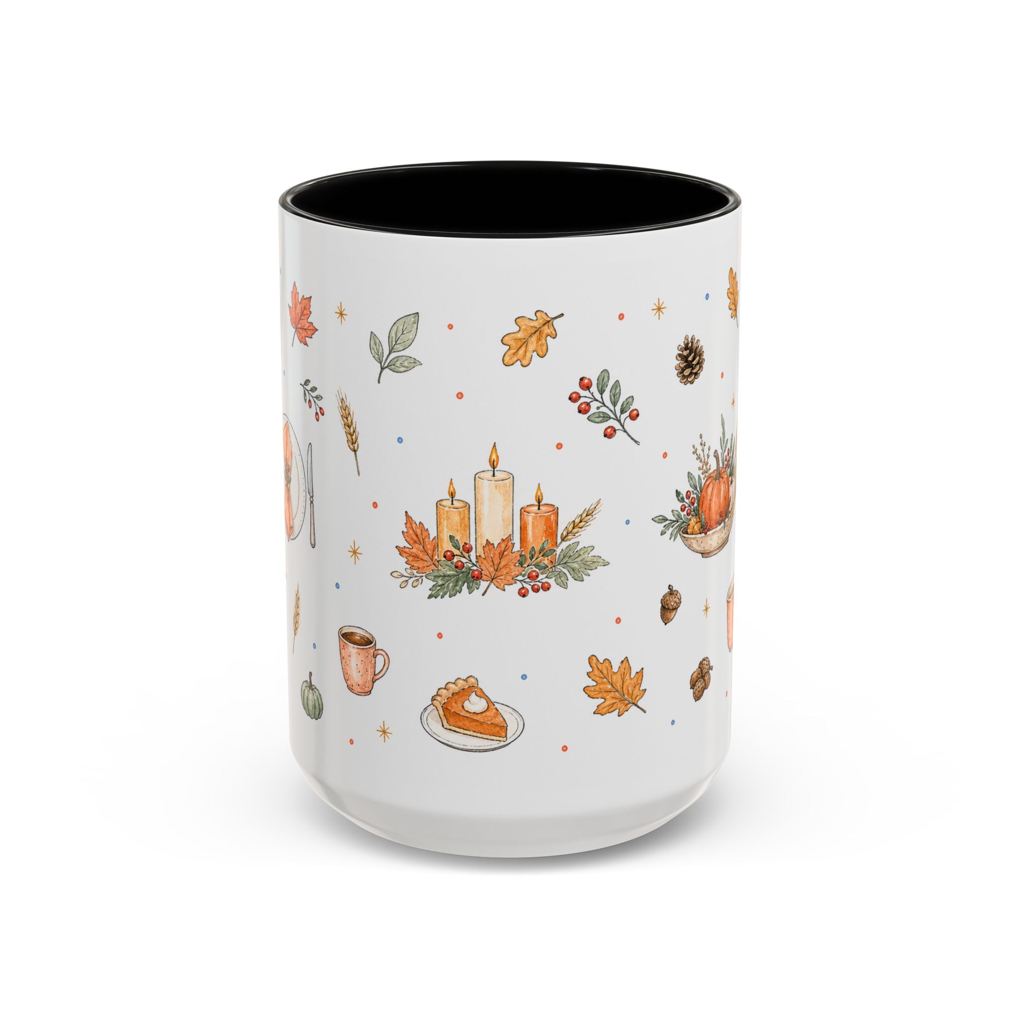 Thanksgiving Host Mug | Cozy Watercolor Gathering Gift | Autumn Accent Cup 11oz 15oz