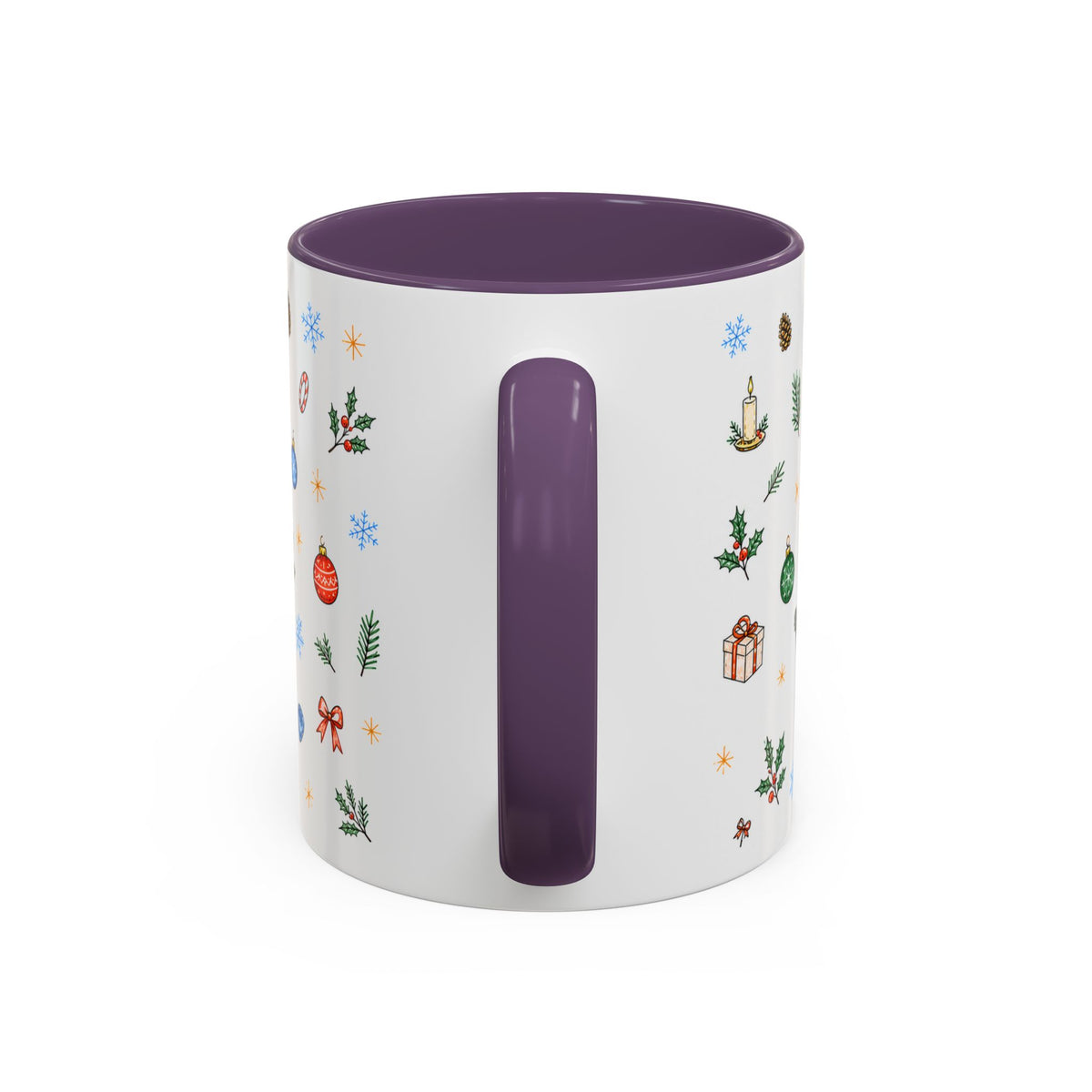 Nashville Christmas Mug | Watercolor City Souvenir, Acoustic Guitar, Harmonica (11oz 15oz)