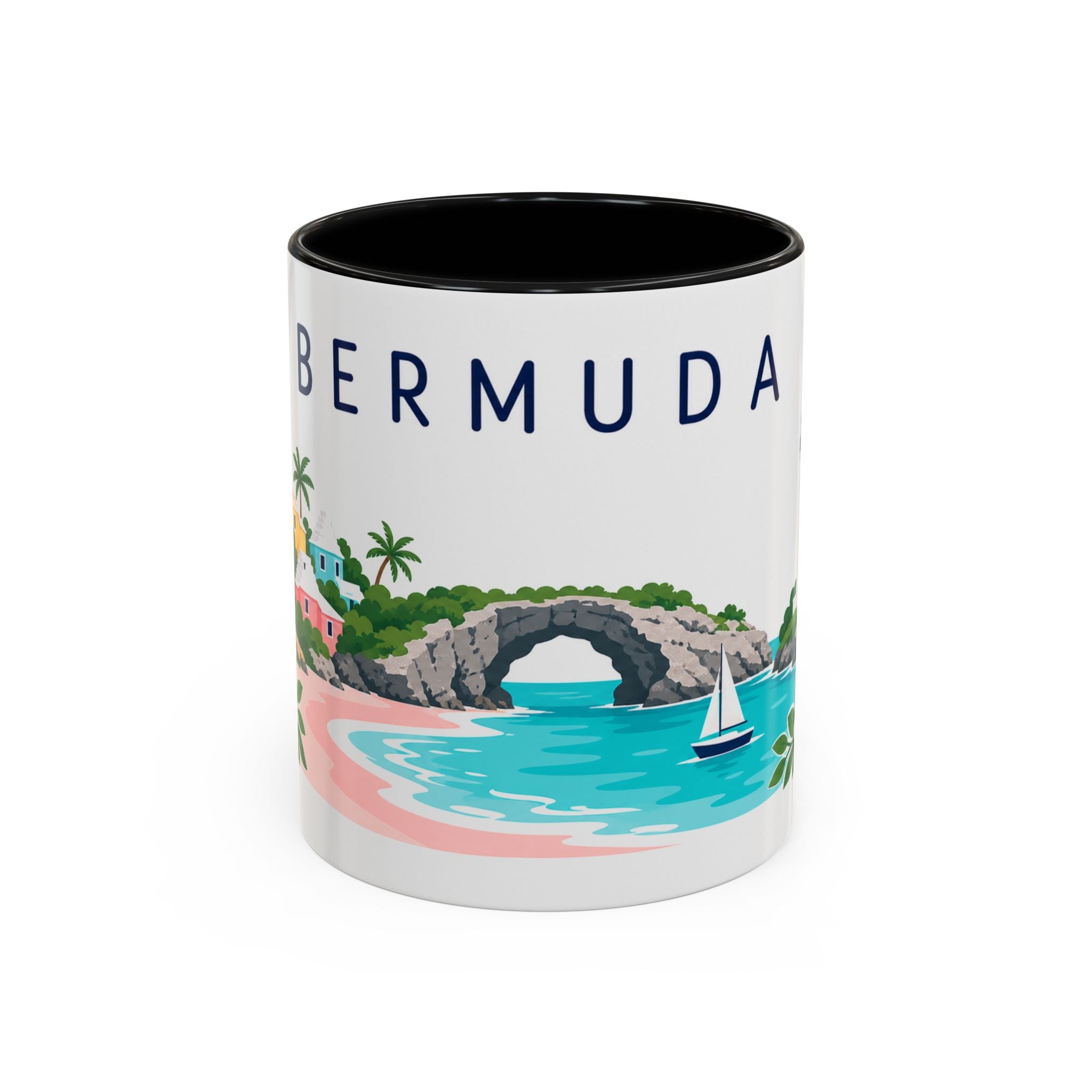 Bermuda Coffee Mug | Travel Souvenir Accent Mug | Country Gift Ceramic Cup 11oz 15oz
