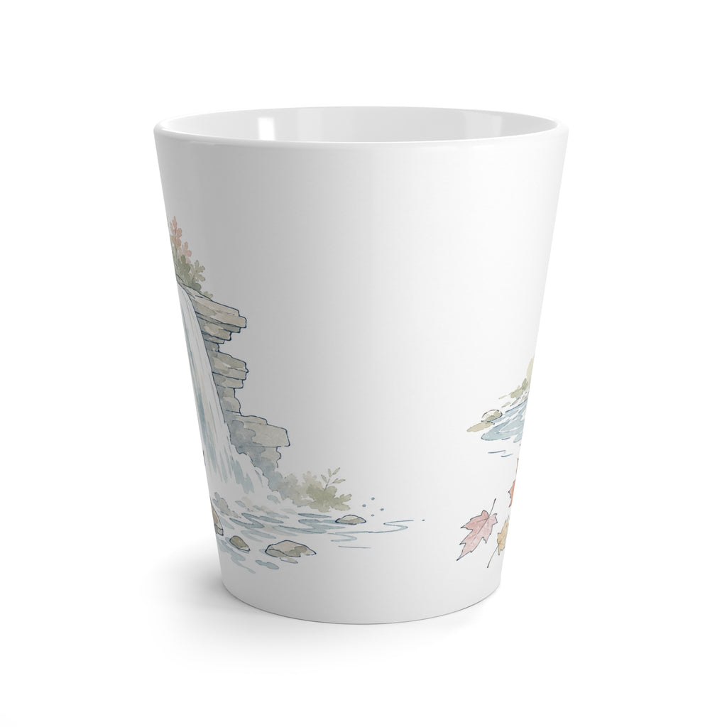Cuyahoga Valley National Park Latte Mug | Pastel Watercolor Nature Coffee Cup | 12 oz Travel Souvenir Gift