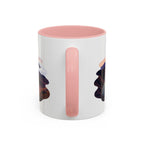 Haleakala National Park Coffee Mug | Solid Color Block Park Souvenir | 11oz 15oz Accent Mug