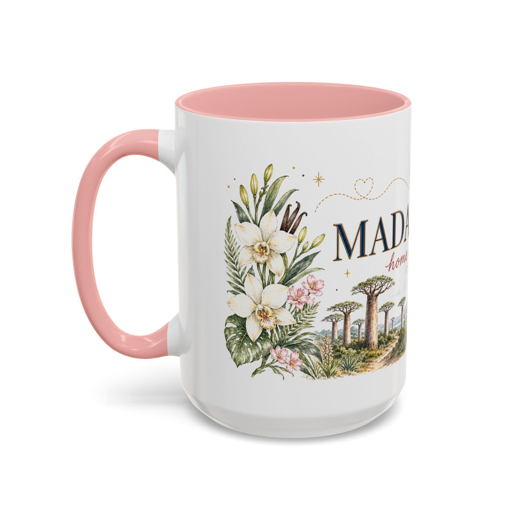 Madagascar Home Country Mug | Moving Away Gift | Long Distance Friendship | 11 oz 15 oz Accent Mug