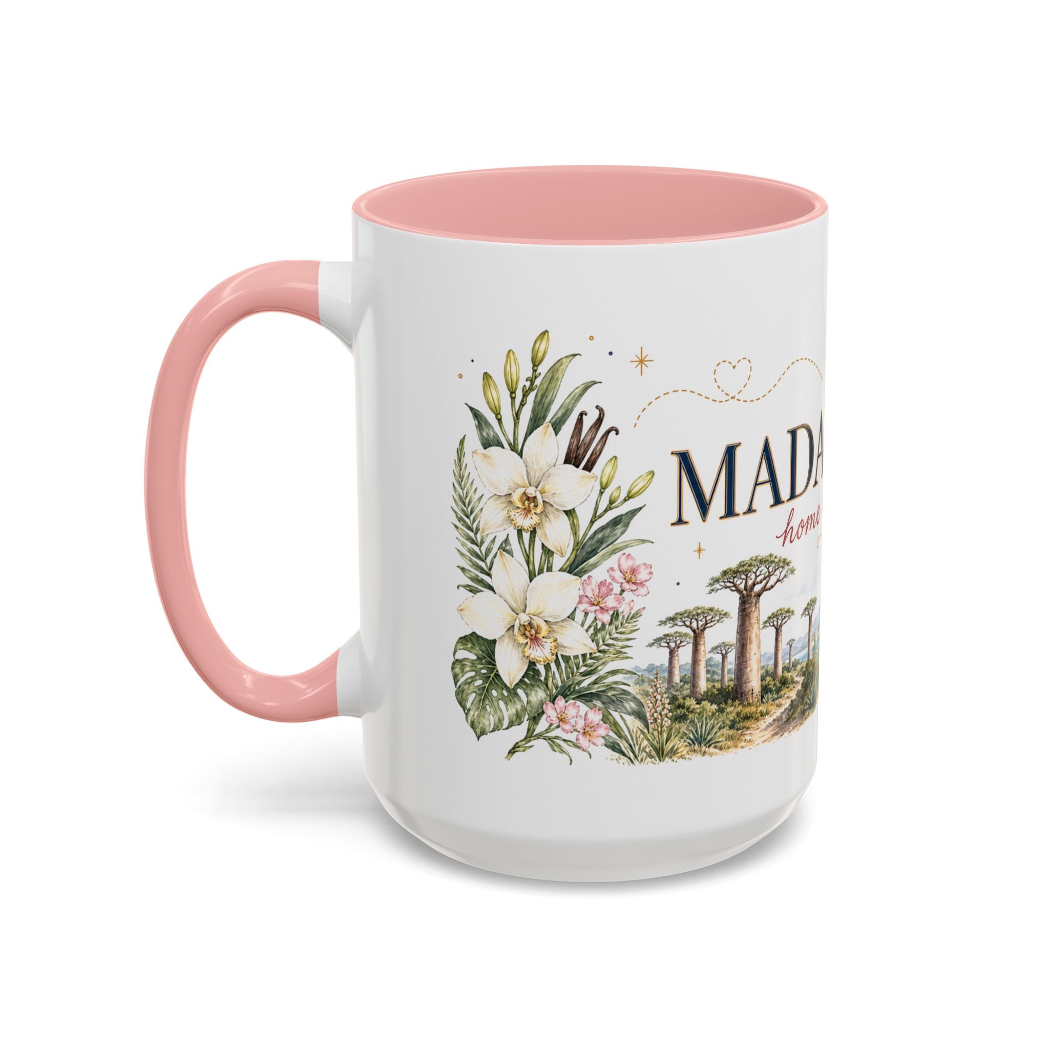 Madagascar Home Country Mug | Moving Away Gift | Long Distance Friendship | 11 oz 15 oz Accent Mug