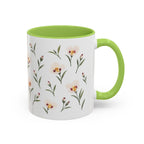 Utah Sego Lily Mug, State Flower Floral Coffee Cup, 11oz Botanical Gift