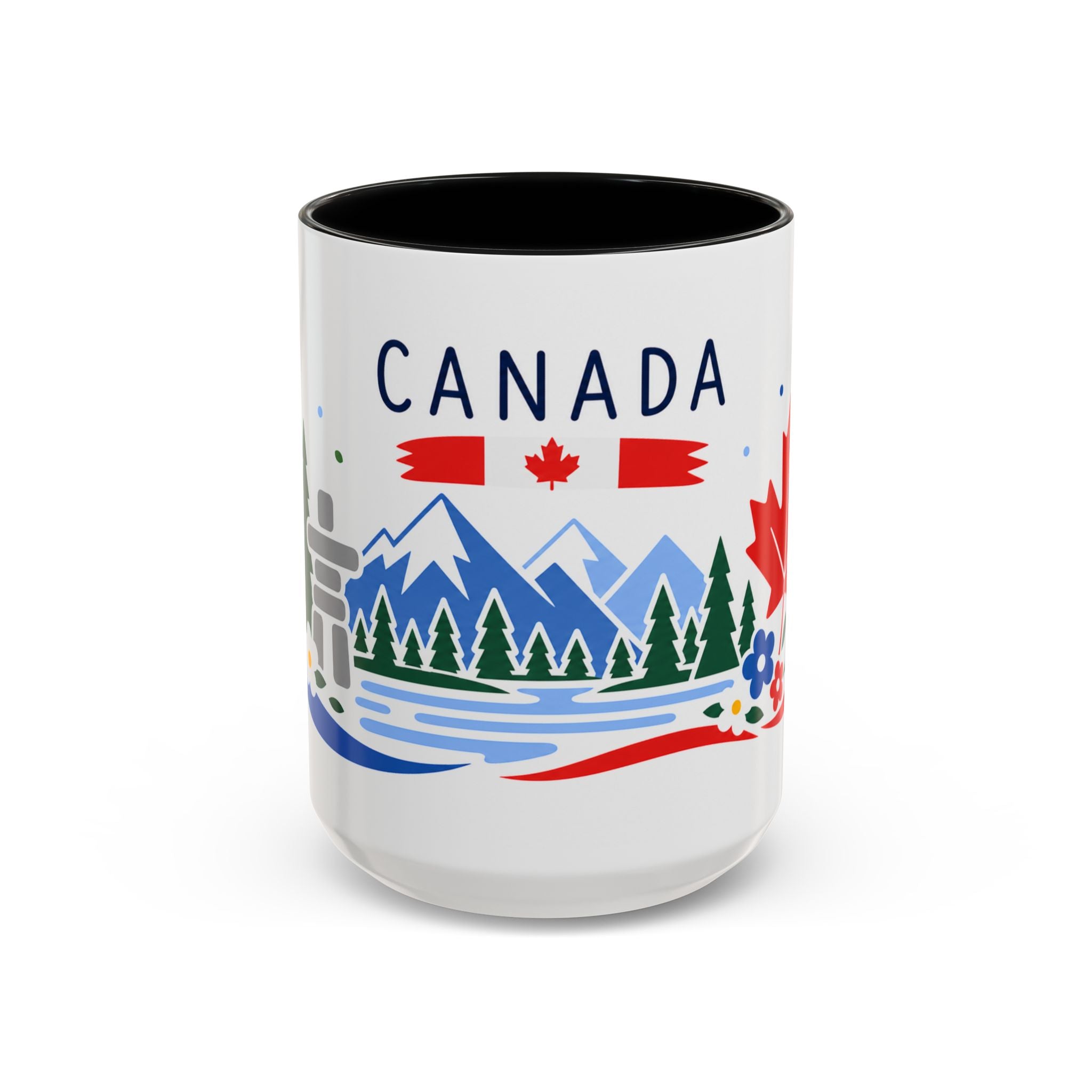 Canada Coffee Mug | Travel Souvenir Accent Mug | Country Gift Ceramic Cup 11oz 15oz