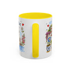 Lisbon Travel Mug | European City Souvenir Accent Coffee Mug | 11oz 15oz Ceramic Cup