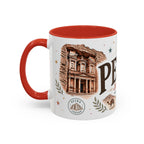 Petra Coffee Mug | Travel Destination Souvenir Gift | Accent Color Ceramic 11oz 15oz