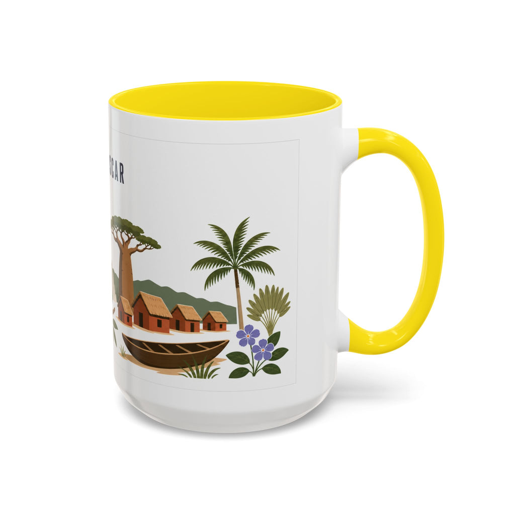 Madagascar Home Country Mug | Moving Away Gift | Long Distance Friendship | 11 oz 15 oz Accent Mug