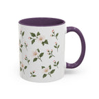 Missouri Hawthorn Mug, State Flower Floral Coffee Cup, 11oz Botanical Gift
