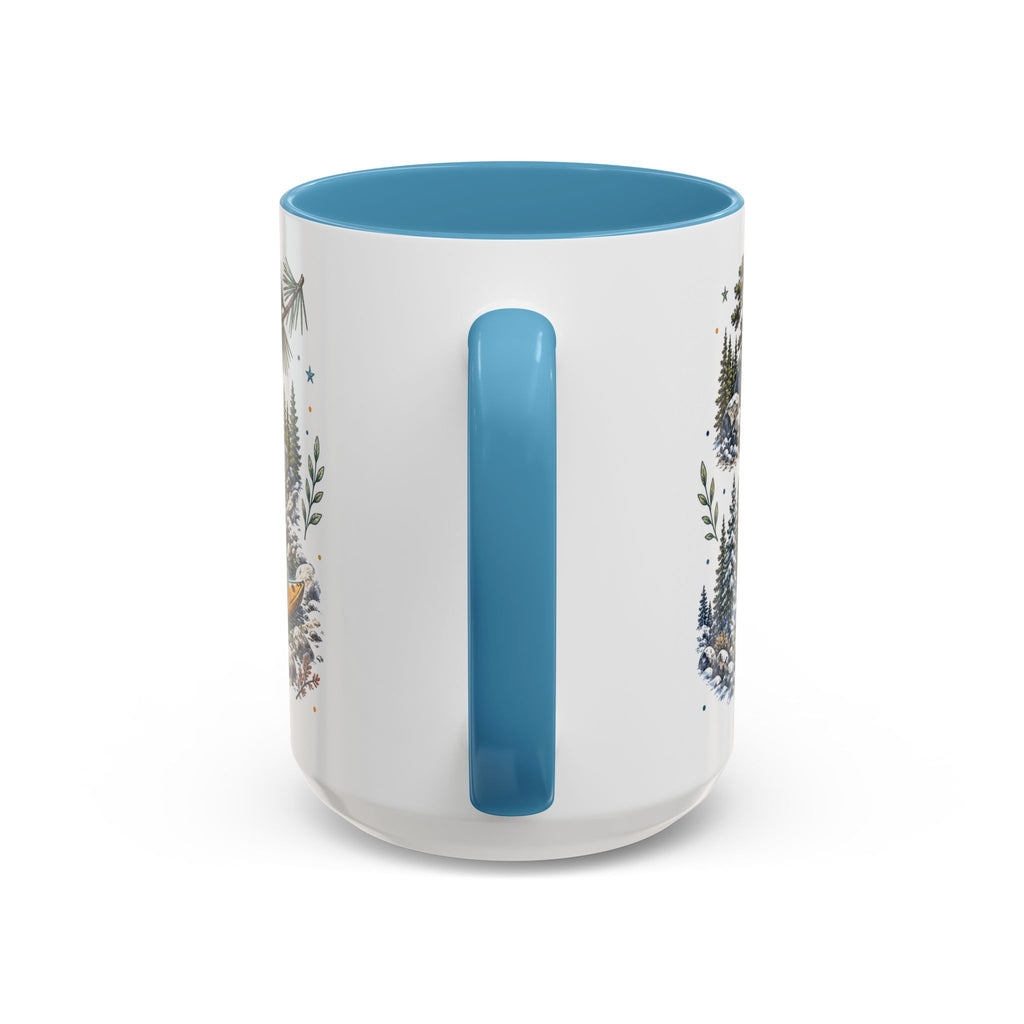 Lake Tahoe Mug, California Nevada Travel Souvenir, Bucket List Gift, Accent Ceramic Coffee Mug 11oz 15oz