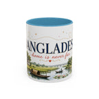 Bangladesh Home Country Mug | Moving Away Gift | Long Distance Friendship | 11 oz 15 oz Accent Mug
