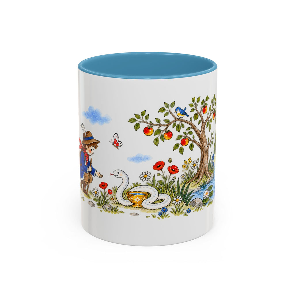 The White Snake Mug | Storybook Fairy Tale Accent Coffee Mug | EveryLegend