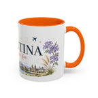 Argentina Home Country Mug | Moving Away Gift | Long Distance Friendship | 11 oz 15 oz Accent Mug