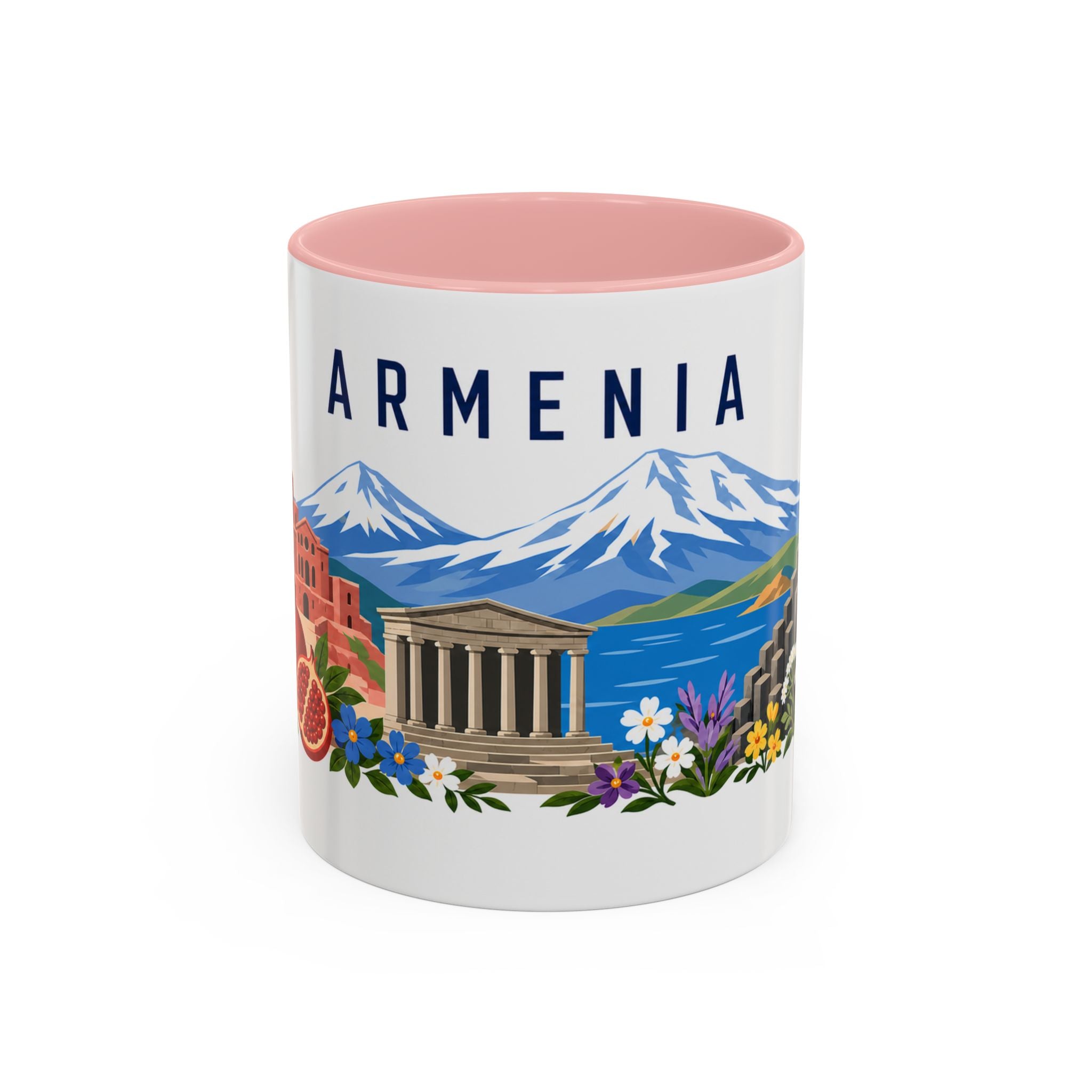 Armenia Coffee Mug | Travel Souvenir Accent Mug | Country Gift Ceramic Cup 11oz 15oz