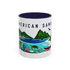 American Samoa Coffee Mug | Travel Souvenir Accent Mug | Country Gift Ceramic Cup 11oz 15oz