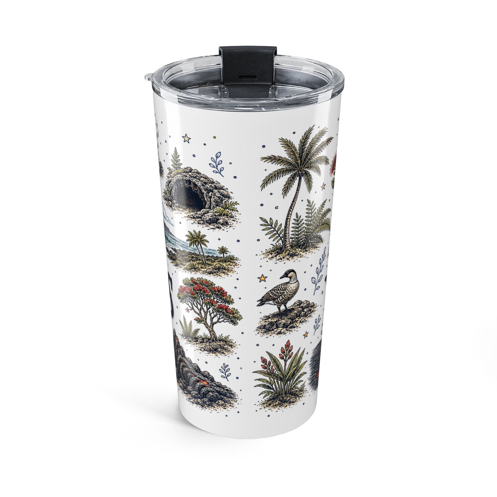 Hawaii Volcanoes National Park 20oz Tumbler | Hawaii Big Island Lava Volcano Gift | Insulated Stainless Steel Travel Cup