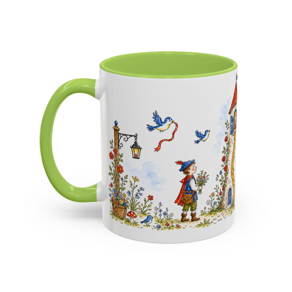 Rapunzel Mug | Tower Storybook Fairy Tale Accent Coffee Mug | EveryLegend