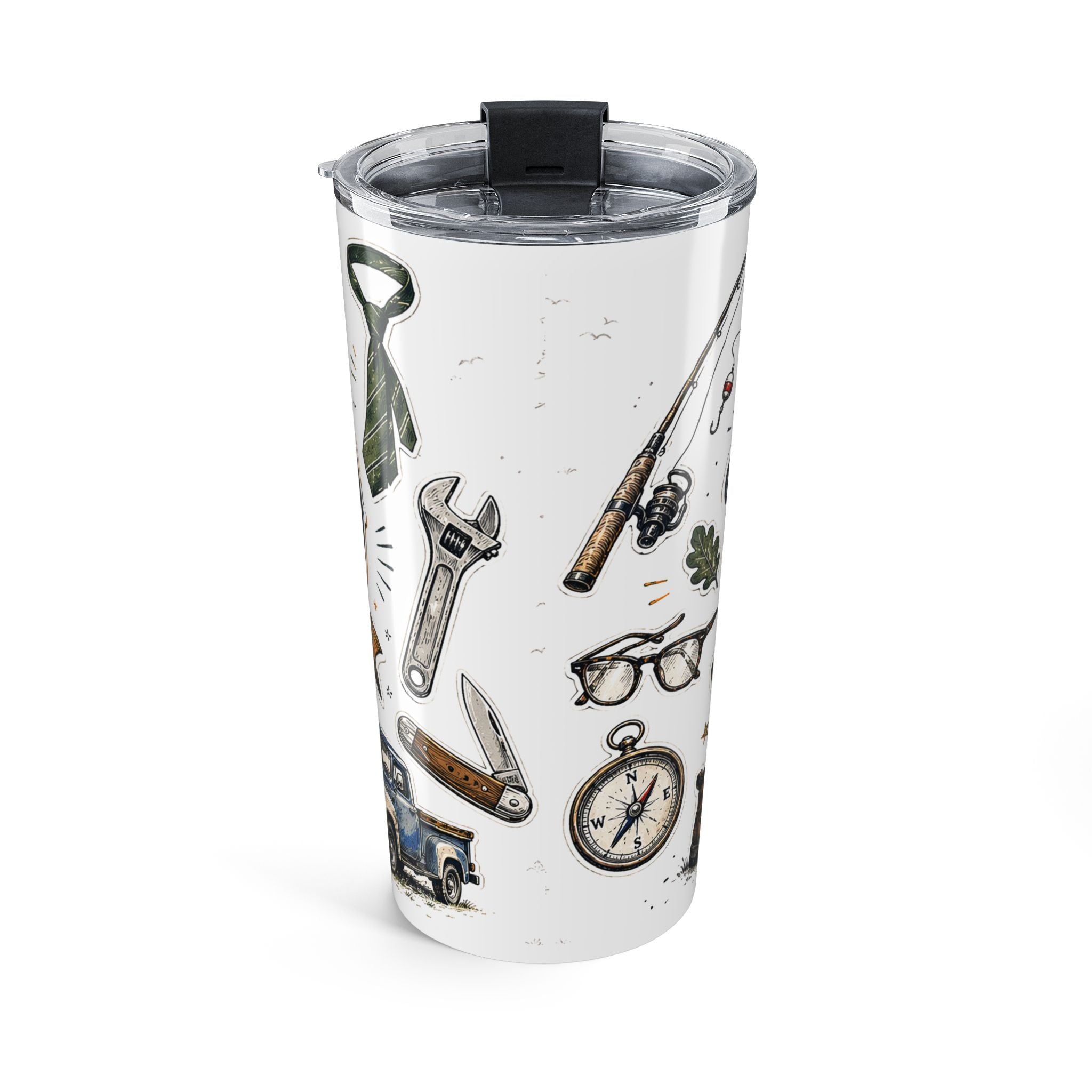 Dad The Legend 20oz Tumbler | Father's Day Gift for Dad | Insulated Stainless Steel Travel Cup