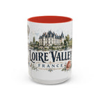 Loire Valley Mug, France Travel Souvenir, Bucket List Gift, Accent Ceramic Coffee Mug 11oz 15oz