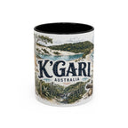 K'gari Mug, Australia Travel Souvenir, Bucket List Gift, Accent Ceramic Coffee Mug 11oz 15oz