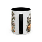 Riverside Coffee Mug | United States Travel Souvenir | Vintage Illustrated City Gift | 11 oz 15 oz Accent Mug